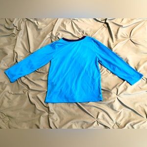 Size 4/5 kids blue PJ top, long sleeved!